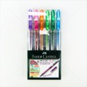 Faber-Castell ปากกาเจล ปลอก 0.7 True Gel ชุด 6 สี <1/1>